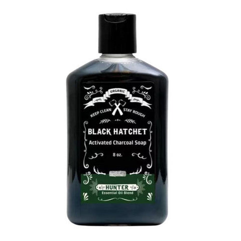 Latika Soap, Black Hatchet Body Wash Hunter, 8 Oz Latika Soap