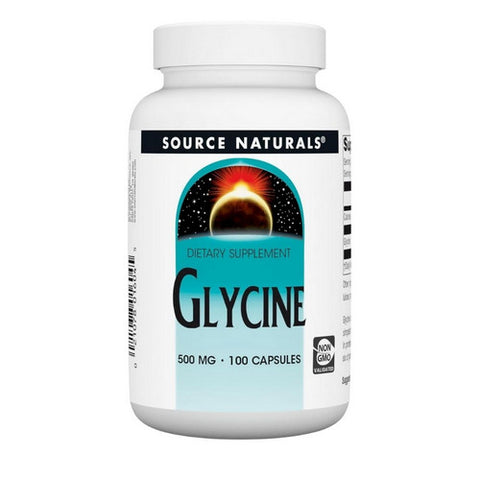 Source Naturals, Glycine 1gm, 100 Caps
