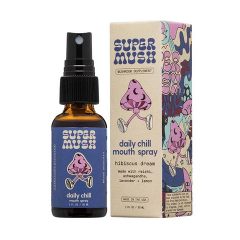 SuperMush, Daily Chill Mouth Spray, 1 Oz
