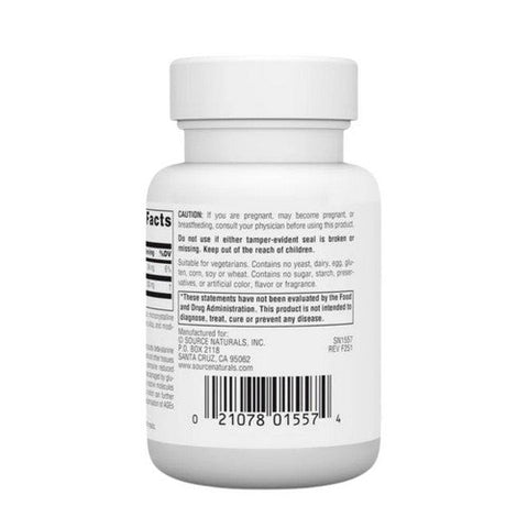 Source Naturals, L-Carnosine, 500 MG, 30 Tabs Source Naturals