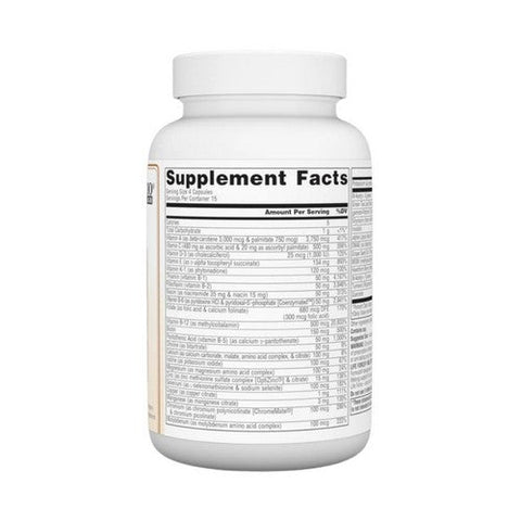 Source Naturals, Life Force Multiple No Iron, 60 Caps (No Iron) Source Naturals