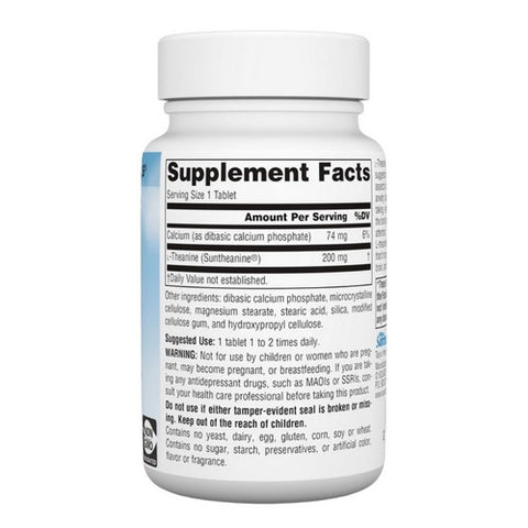 Source Naturals, L-Theanine, 200 mg, 60 Tabs