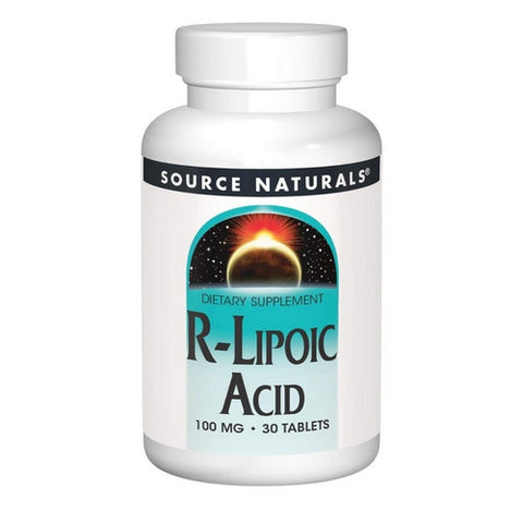 Source Naturals, R-Lipoic Acid, 100 MG, 30 Tabs