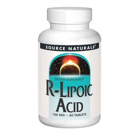 Source Naturals, R-Lipoic Acid, 100 MG, 60 Tabs