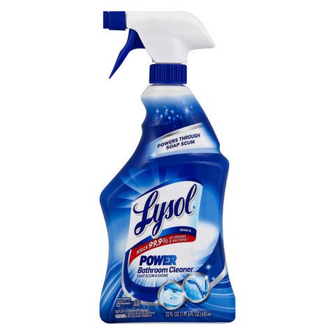 Lysol, Lysol Bathroom Cleaner Spray, 22 Oz (Case Of 6)