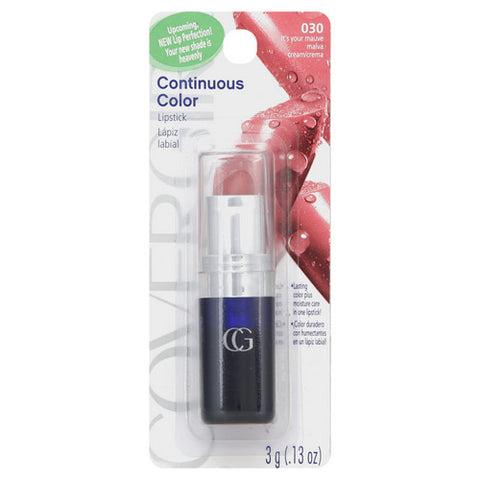 Covergirl, Continuous Color Lipstick Mauve, .13 Oz (Case Of 2)