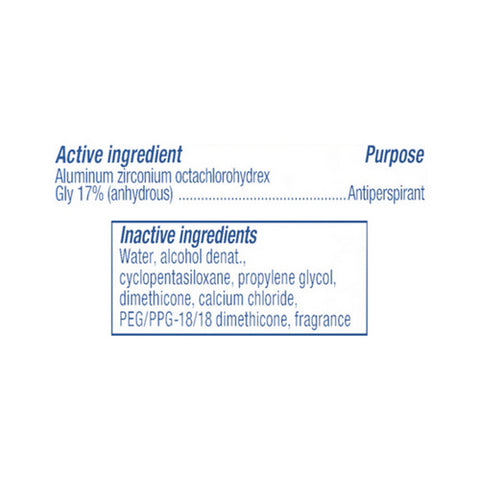 Gillette, Antiperspirant and Deodorant for Men Clear Gel Wild Rain Scent, 3.8 Oz (Case Of 3)