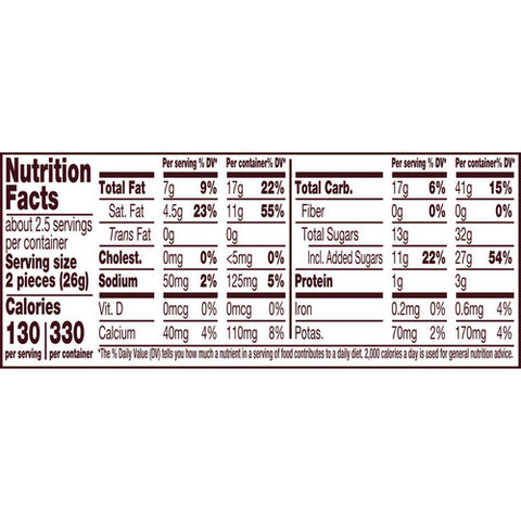The Hershey Company, Cookies And Creme Snack Bars, 2.25 Oz (Case Of 24)