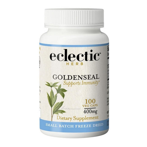 Eclectic Herb, Goldenseal Root, 400 Mg, 100 Caps