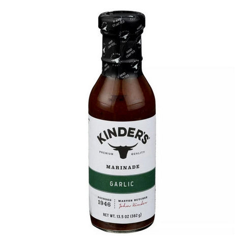 Marinade Garlic 13 Oz (Case Of 6) by Kinders