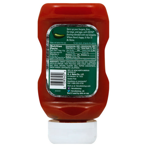 Heinz, Ketchup Jalpeno, 14 Oz (Case Of 6)