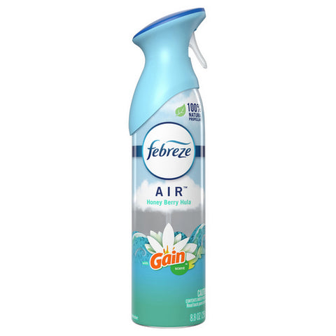 Febreze, Air Odor Eliminating Air Freshener Honey Berry Hula with Gain, 8.8 Oz (Case Of 6)