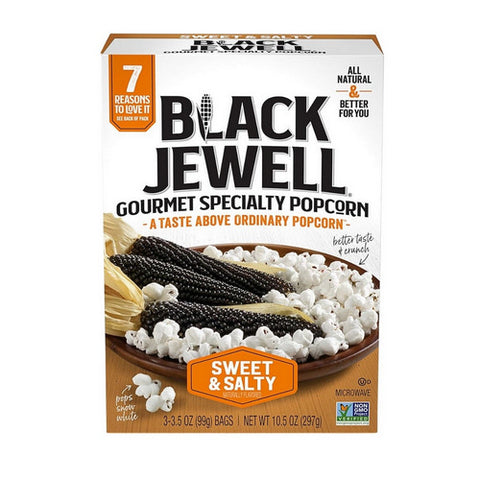 Sweet And Salty Microwave Popcorn 10.5 Oz (Case Of 6) by Black Jewell