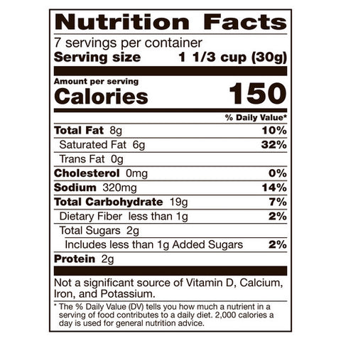 Bugles, Crispy Corn Snacks Nacho Cheese Snack Bag, 7.5 Oz (Case Of 8)