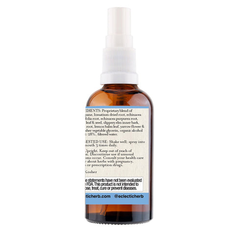 Eclectic Herb, Lung And Respiratory Support Throat Spray, 1 OZ