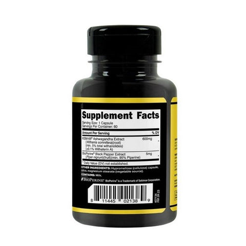 Primaforce, KSM-66 Capsules, 600 Mg, 60 Caps