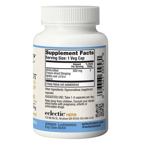 Eclectic Herb, Nettles Root, 90 Caps