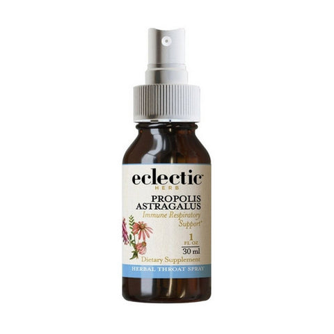 Eclectic Herb, Propolis Astragalus Throat Spray, 1 OZ