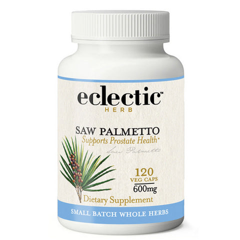 Eclectic Herb, Saw Palmetto, 600 Mg, 120 Caps