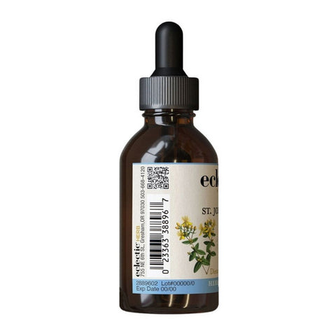 Eclectic Herb, St. John' s Wort, 2 Oz with Alcohol