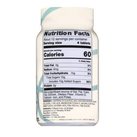 Foster And Thrive, Trueplus Glucose Tablets Grape, 50 Tabs Foster And Thrive
