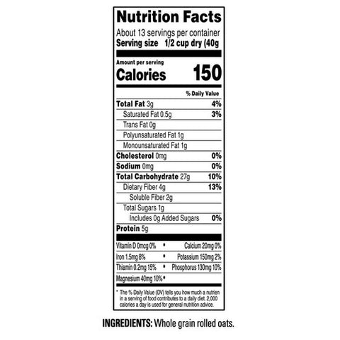 Quaker, Quaker Rolled Overnight Oats, 19 Oz (Case Of 12)