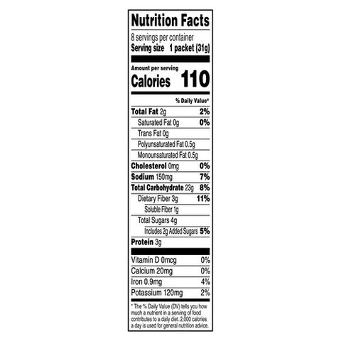 Quaker, Instant Oatmeal Lower Sugar Apple Cinnamon, 8.7 Oz (Case Of 12)