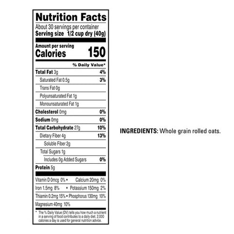 Quaker, Quaker Quick Oats, 42 Oz (Case Of 12)