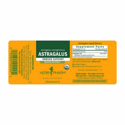 Herb Pharm, Astragalus, 4 fl oz (118.4 ml) Herb Pharm