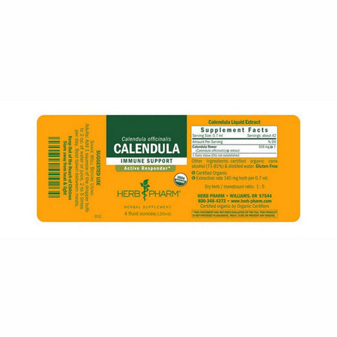 Herb Pharm, Calendula Extract, 4 Oz Herb Pharm