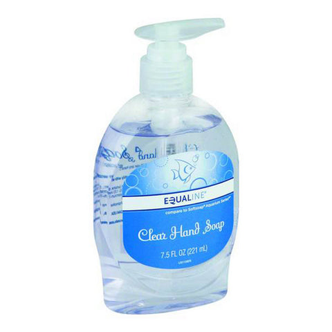 Equaline, Liquid Hand Soap Clear, 7.5 Oz (Case Of 12)