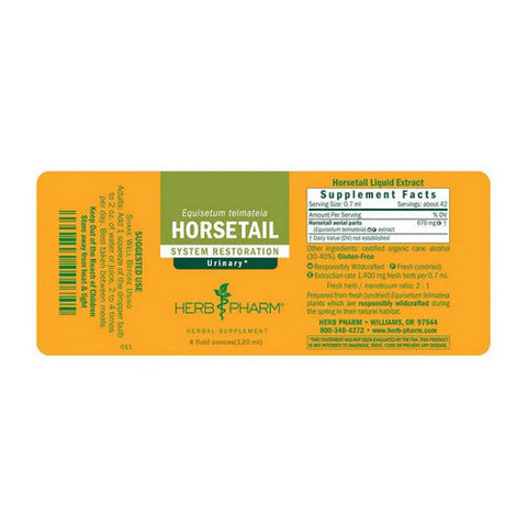 Herb Pharm, Horsetail Extract, 4 Oz Herb Pharm