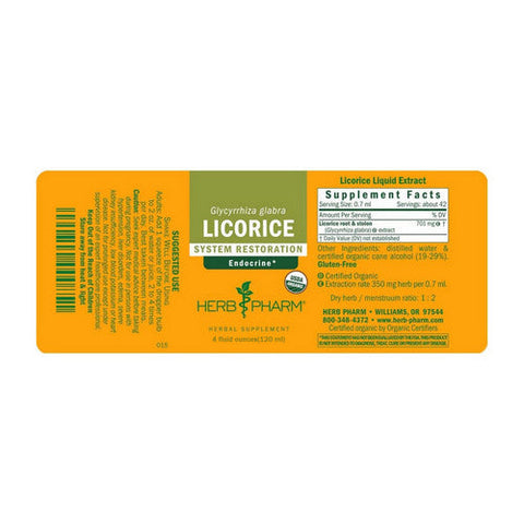 Herb Pharm, Licorice, 4 oz Herb Pharm