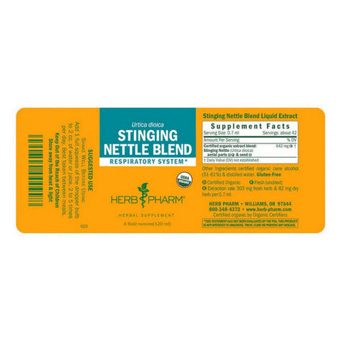 Herb Pharm, Stinging Nettle Blend, 4 Oz Herb Pharm