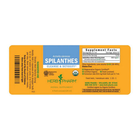 Herb Pharm, Spilanthes, 4 oz Herb Pharm