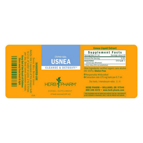 Herb Pharm, Usnea, 4 oz Herb Pharm