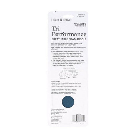 Foster And Thrive, Tri Performance Insert Women, 1 Count Foster And Thrive