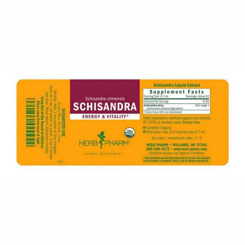 Herb Pharm, Schisandra, 4 Oz Herb Pharm
