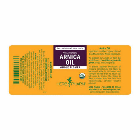 Herb Pharm, Arnica Oil, 4 Oz Herb Pharm