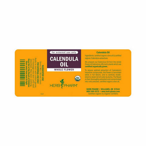 Herb Pharm, Calendula Oil, 4 Oz Herb Pharm