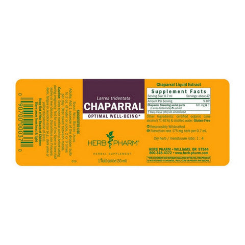 Herb Pharm, Chaparral, 1 Oz Herb Pharm