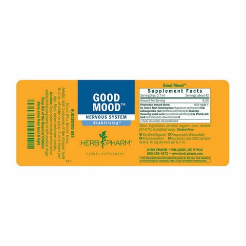 Herb Pharm, Good Mood Tonic, 4 Oz