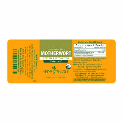 Herb Pharm, Motherwort, 4 Oz Herb Pharm