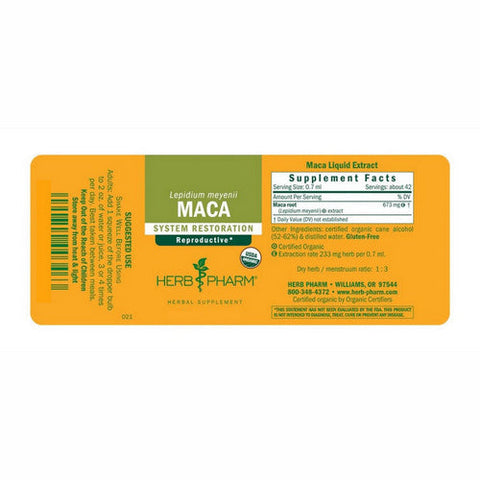 Herb Pharm, Maca, 4 Oz Herb Pharm