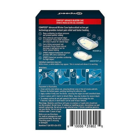 Compeed, Compeed Blister Sports Mixed, 9 Count Compeed