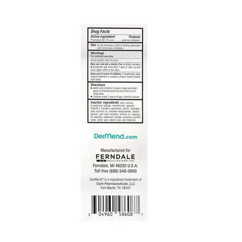 DerMend, Moisturizing Anti-Itch Lotion, 8 Oz DerMend