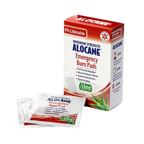 Emergency Burn Pads 10 Count by Alocane