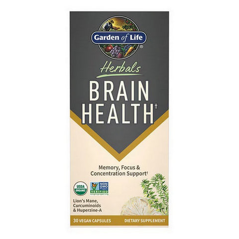 Garden of Life, Herbals Brain Health, 30 Count