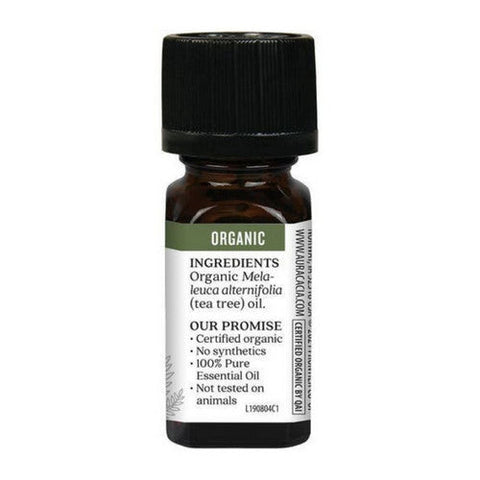 Aura Cacia, Aura Cacia Organic Tea Tree Essential Oil, 0.25 Oz Aura Cacia