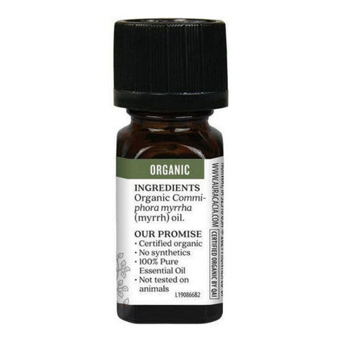 Aura Cacia, Organic Myrrh Essential Oil, 0.25 Oz Aura Cacia